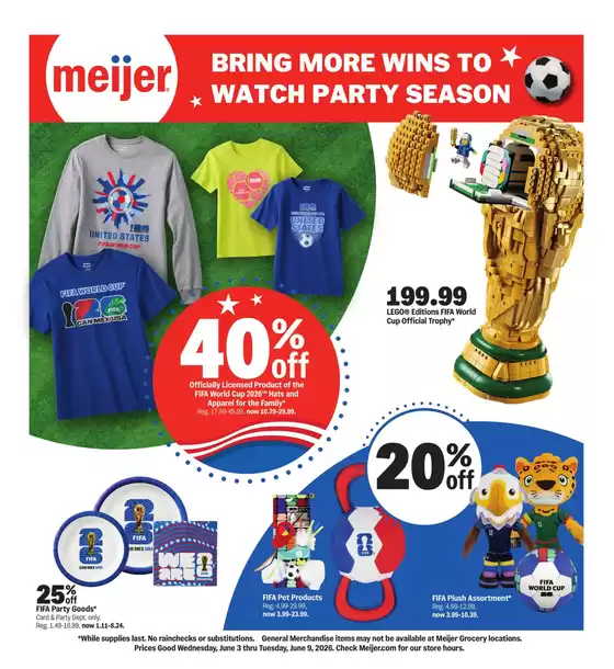 Meijer catalogue | bring more wins to watch party season | 2026-06-03T00:00:00.000Z - 2026-06-09T00:00:00.000Z