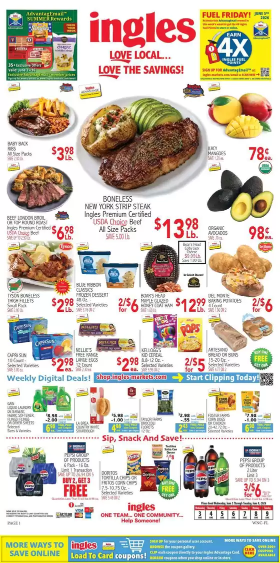 Ingles Markets catalogue | Top offers for all bargain hunters | 2026-06-03T00:00:00.000Z - 2026-06-09T00:00:00.000Z
