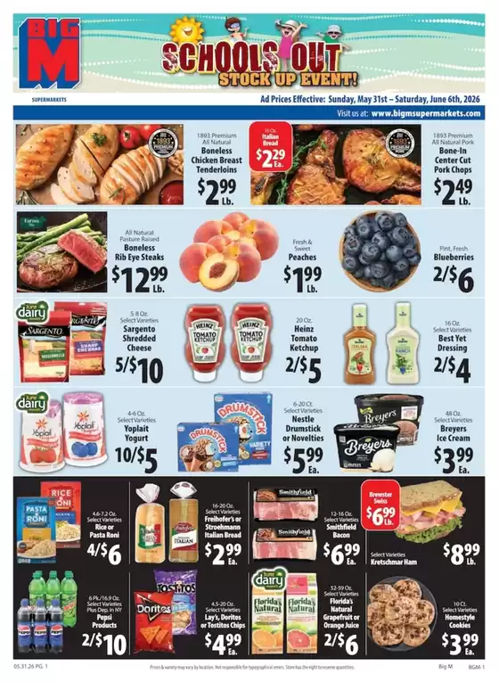 BigM Supermarkets catalogue | Our best bargains | 2026-05-31T00:00:00.000Z - 2026-06-06T00:00:00.000Z