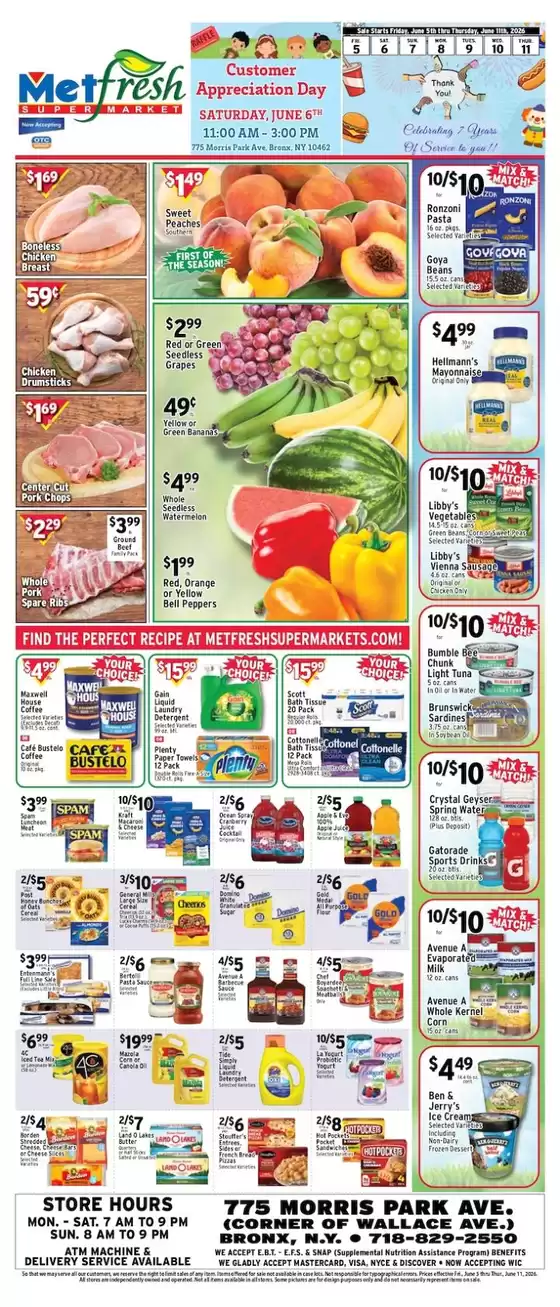 Met Foodmarkets catalogue | Great offer for all customers | 2026-06-05T00:00:00.000Z - 2026-06-11T00:00:00.000Z