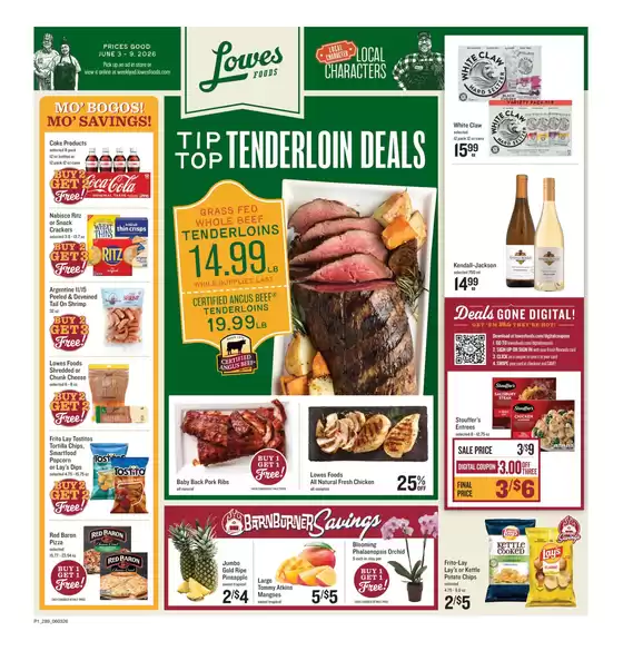 Lowes Foods catalogue | Weekly Ad | 2026-06-03T00:00:00.000Z - 2026-06-09T00:00:00.000Z