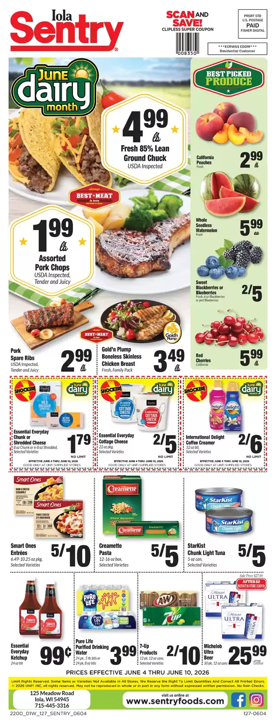 Sentry catalogue | Weekly Ad | 2026-06-01T00:00:00.000Z - 2026-06-07T00:00:00.000Z