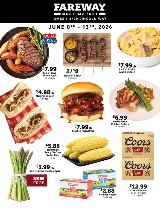 Fareway catalogue | Great offer for bargain hunters | 2026-06-08T00:00:00.000Z - 2026-06-13T00:00:00.000Z