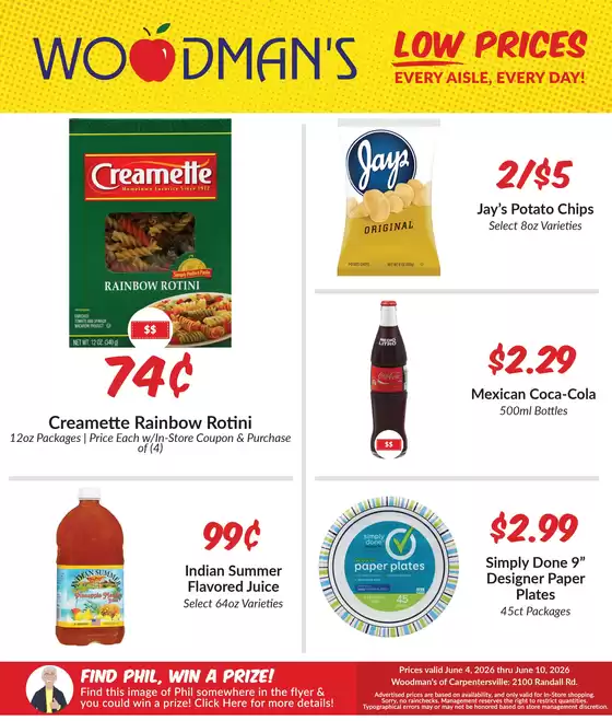 Woodman's catalogue | Top offers for smart savers | 2026-06-04T00:00:00.000Z - 2026-06-10T00:00:00.000Z