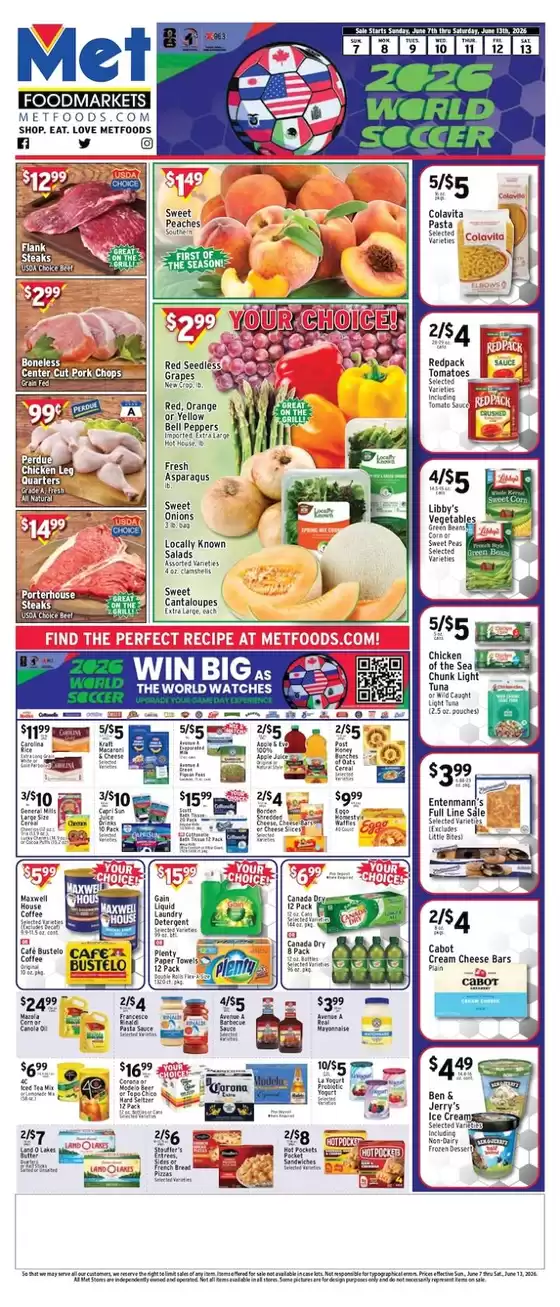 Met Foodmarkets catalogue | Discover attractive offers | 2026-06-07T00:00:00.000Z - 2026-06-13T00:00:00.000Z