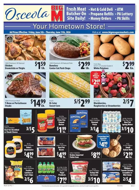 BigM Supermarkets catalogue | Exclusive deals and bargains | 2026-06-07T00:00:00.000Z - 2026-06-13T00:00:00.000Z
