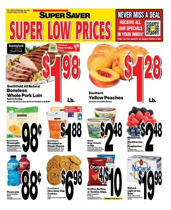 Super Saver catalogue | Exclusive bargains | 2026-06-10T00:00:00.000Z - 2026-06-16T00:00:00.000Z
