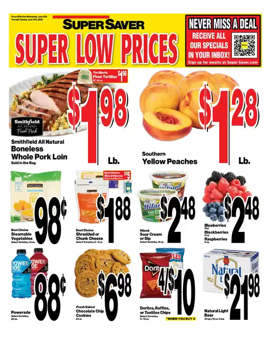 Super Saver catalogue | Top offers for all bargain hunters | 2026-06-10T00:00:00.000Z - 2026-06-16T00:00:00.000Z