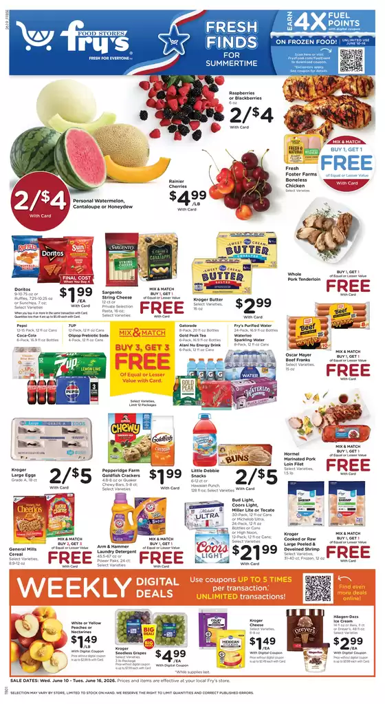 Fry's catalogue | Weekly Ad | 2026-06-10T00:00:00.000Z - 2026-06-16T00:00:00.000Z
