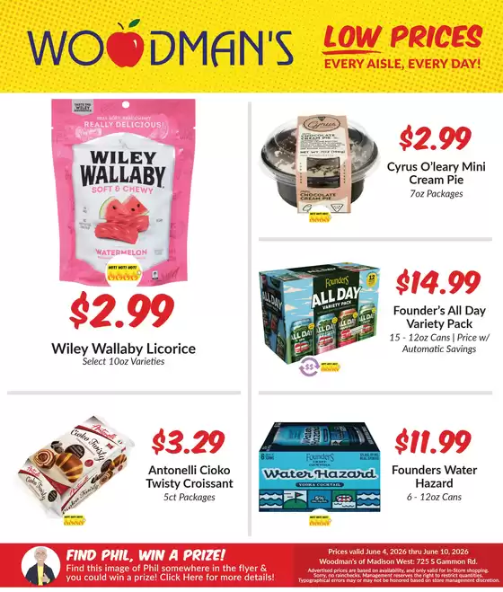 Woodman's catalogue | Top offers for smart savers | 2026-06-04T00:00:00.000Z - 2026-06-10T00:00:00.000Z