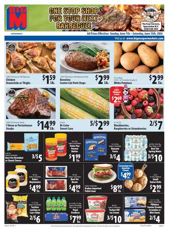 BigM Supermarkets catalogue | Exclusive deals and bargains | 2026-06-07T00:00:00.000Z - 2026-06-13T00:00:00.000Z