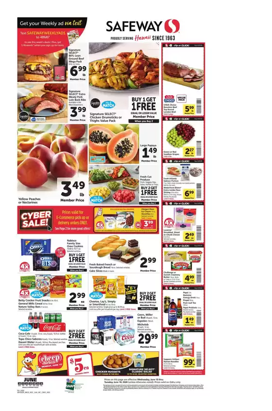 Safeway catalogue | Top offers for smart savers | 2026-06-10T00:00:00.000Z - 2026-06-16T00:00:00.000Z