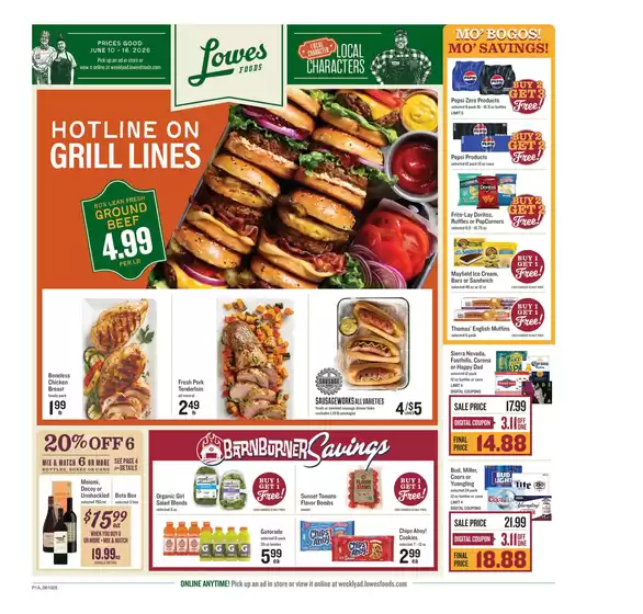 Lowes Foods catalogue | Weekly Ad | 2026-06-10T00:00:00.000Z - 2026-06-16T00:00:00.000Z