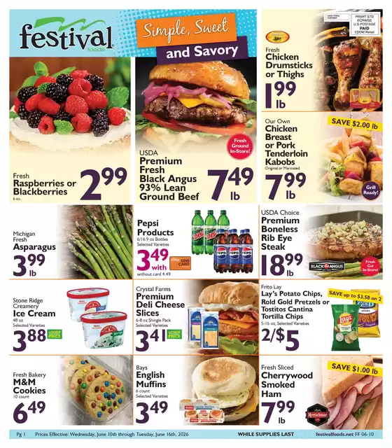 Festival Foods catalogue | Festival Foods weekly ad | 2026-06-10T00:00:00.000Z - 2026-06-16T00:00:00.000Z