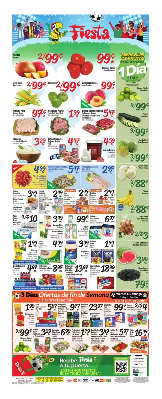 Fiesta Mart catalogue | Offers for bargain hunters | 2026-06-10T00:00:00.000Z - 2026-06-16T00:00:00.000Z