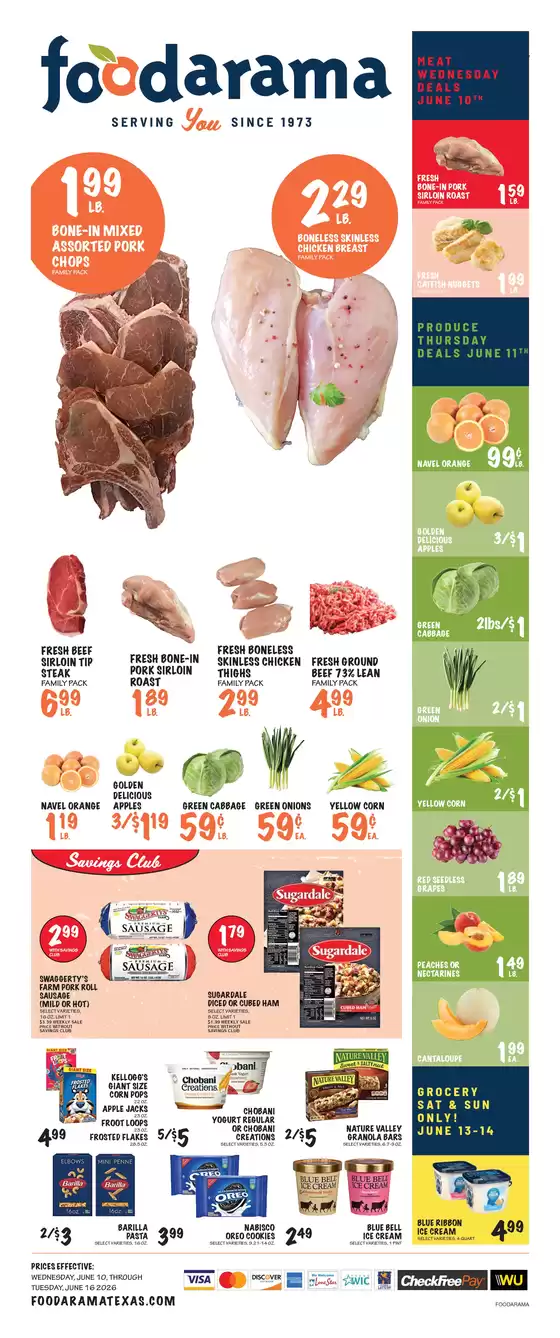 Foodarama catalogue | Foodarama weekly ad | 2026-06-10T00:00:00.000Z - 2026-06-16T00:00:00.000Z