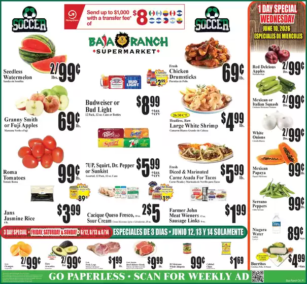 Baja Ranch catalogue | Baja Ranch weekly ad | 2026-06-10T00:00:00.000Z - 2026-06-16T00:00:00.000Z