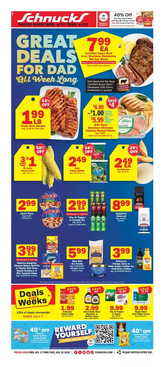 Schnucks catalogue | Current deals and offers | 2026-06-17T00:00:00.000Z - 2026-06-23T00:00:00.000Z