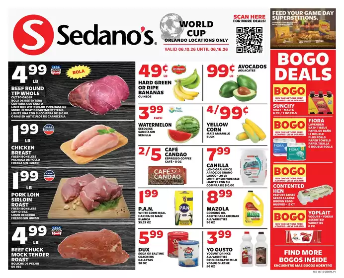 Sedano's catalogue | Offers for bargain hunters | 2026-06-10T00:00:00.000Z - 2026-06-16T00:00:00.000Z