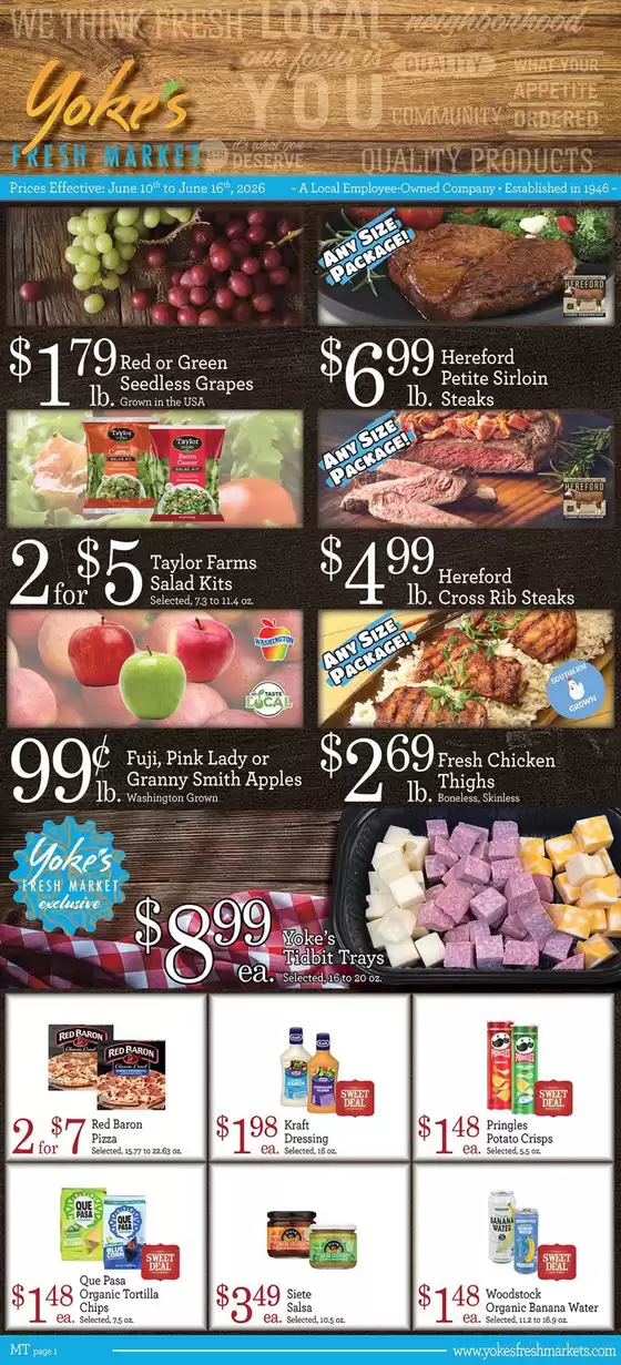 Yoke's Fresh Market catalogue | Exclusive deals for our customers | 2026-06-10T00:00:00.000Z - 2026-06-16T00:00:00.000Z