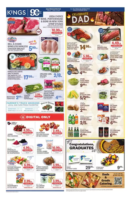 Kings Food Markets catalogue in New York | Weekly Ad | 2026-06-12T00:00:00.000Z - 2026-06-18T00:00:00.000Z