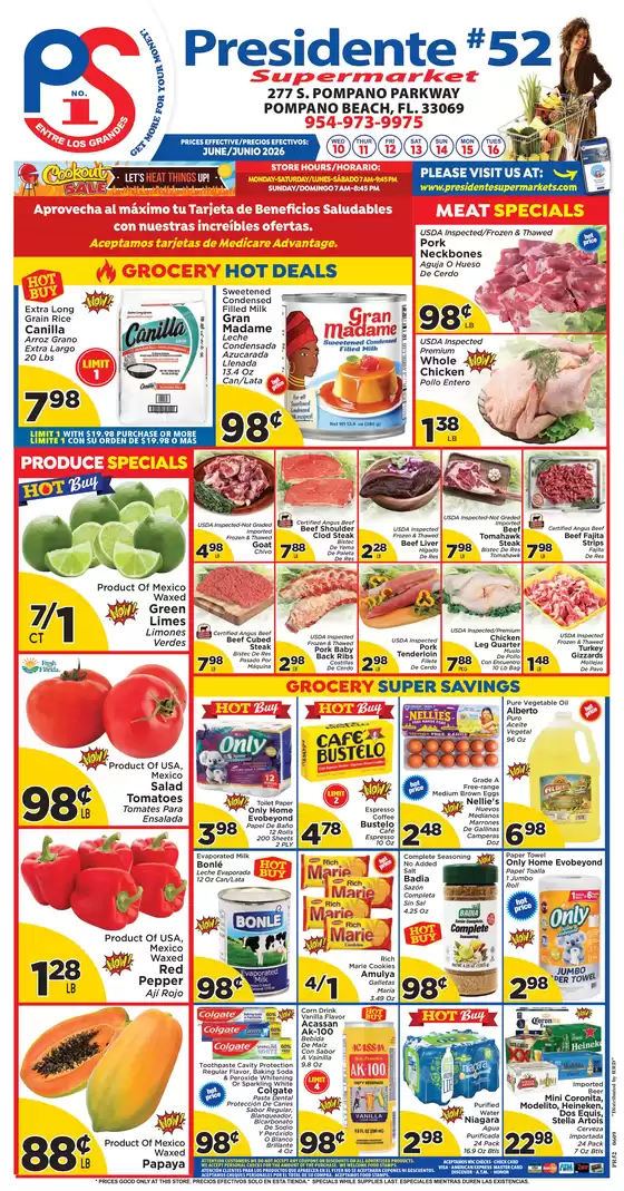 Presidente catalogue | Current special promotions | 2026-06-01T00:00:00.000Z - 2026-06-30T00:00:00.000Z