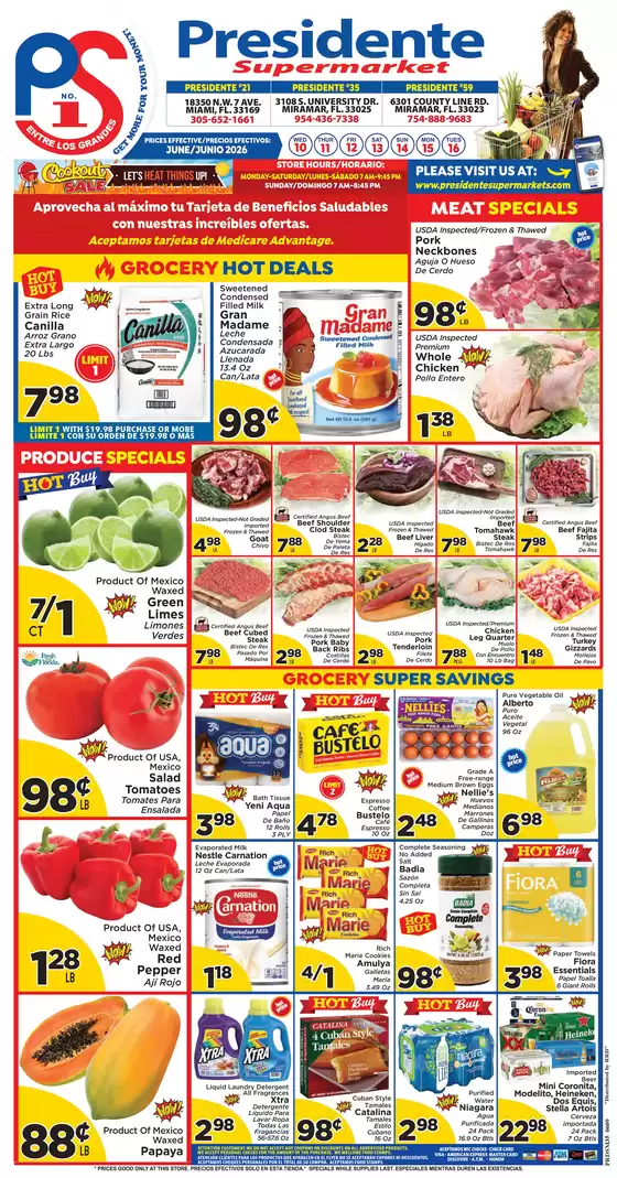 Presidente catalogue | Wide range of offers | 2026-06-10T00:00:00.000Z - 2026-06-16T00:00:00.000Z