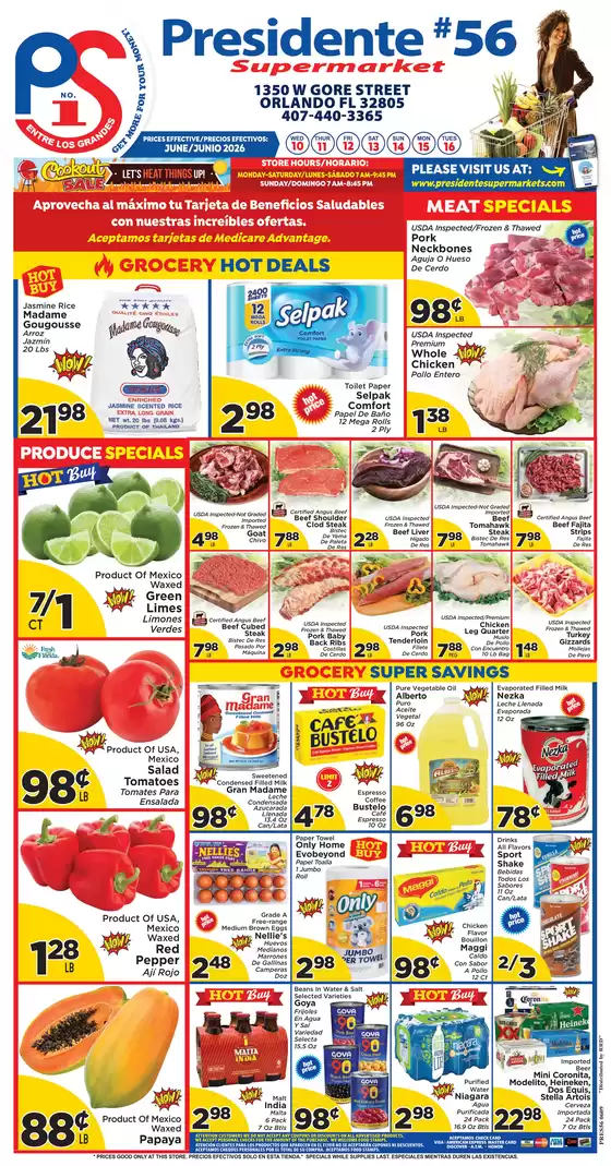 Presidente catalogue | Great offer for all customers | 2026-06-10T00:00:00.000Z - 2026-06-16T00:00:00.000Z