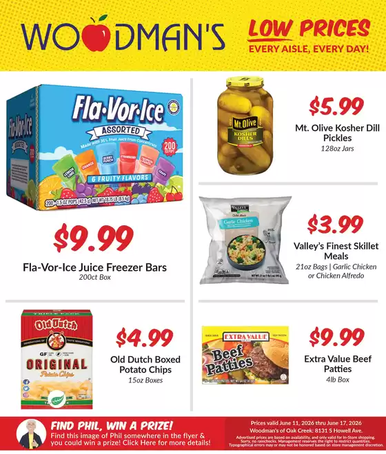 Woodman's catalogue | Current deals and offers | 2026-06-11T00:00:00.000Z - 2026-06-17T00:00:00.000Z