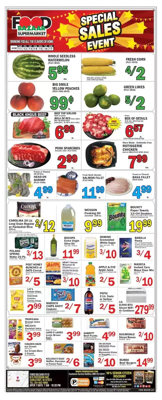 Food Bazaar catalogue | Current special promotions | 2026-06-11T00:00:00.000Z - 2026-06-17T00:00:00.000Z