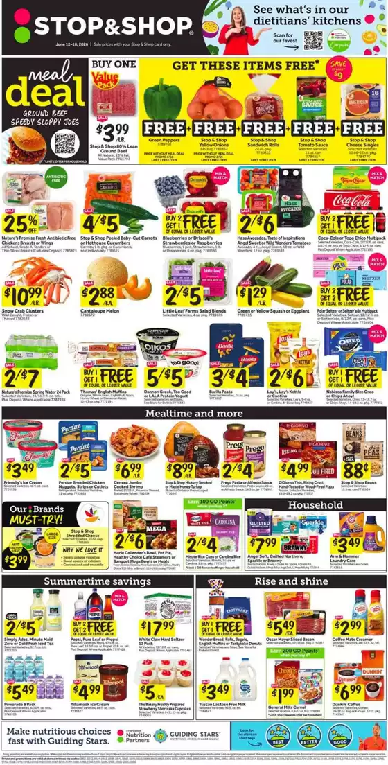 Stop&Shop catalogue in Haskell NJ | Current bargains and offers | 2026-06-12T00:00:00.000Z - 2026-06-18T00:00:00.000Z