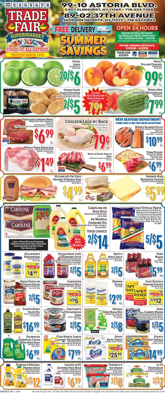 Trade Fair Supermarket catalogue | Our best deals for you | 2026-06-12T00:00:00.000Z - 2026-06-18T00:00:00.000Z