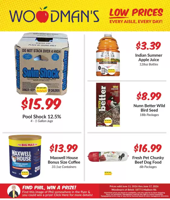 Woodman's catalogue | Exclusive deals for our customers | 2026-06-11T00:00:00.000Z - 2026-06-17T00:00:00.000Z
