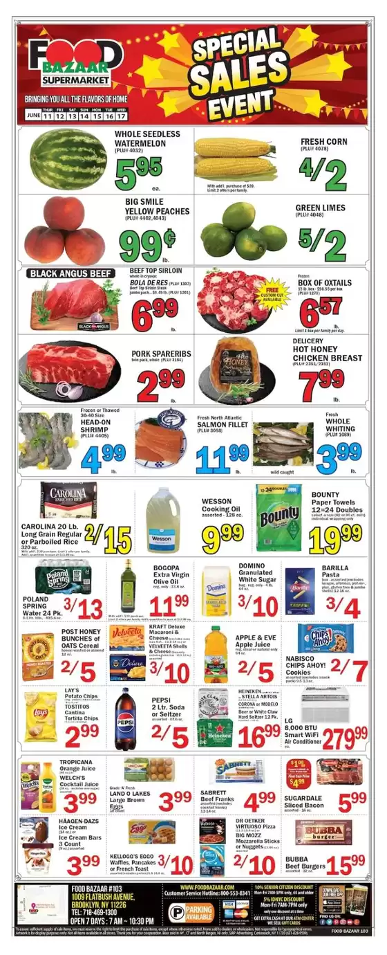 Food Bazaar catalogue | Current bargains and offers | 2026-06-11T00:00:00.000Z - 2026-06-17T00:00:00.000Z