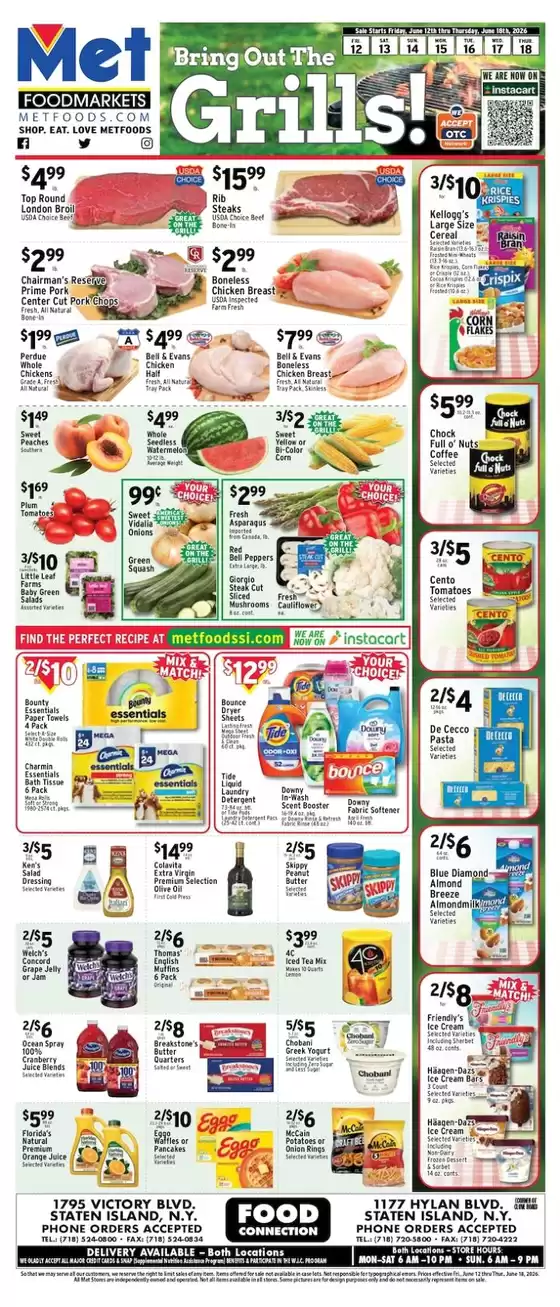 Met Foodmarkets catalogue in Staten Island NY | Our best deals for you | 2026-06-12T00:00:00.000Z - 2026-06-18T00:00:00.000Z