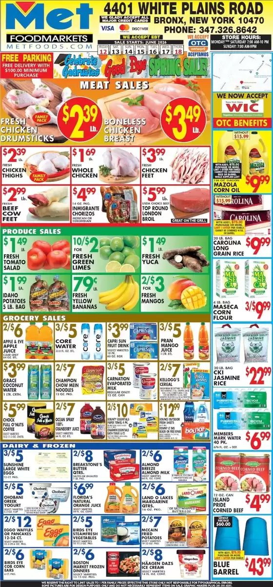 Met Foodmarkets catalogue | Great offer for all customers | 2026-06-12T00:00:00.000Z - 2026-06-18T00:00:00.000Z