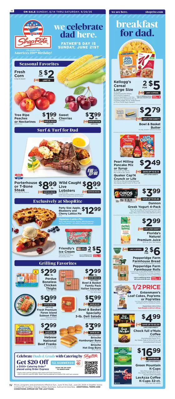 ShopRite catalogue in Madison NJ | Great offer for all customers | 2026-06-11T00:00:00.000Z - 2026-06-20T00:00:00.000Z