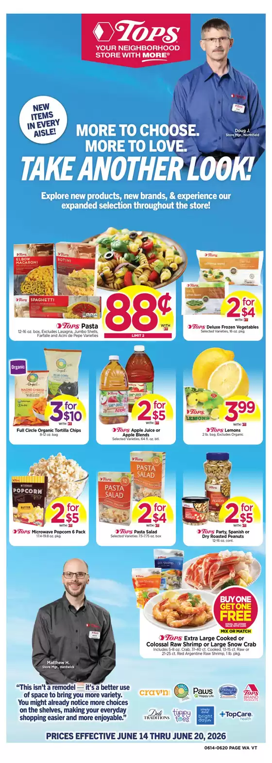 Tops catalogue | Current bargains and offers | 2026-06-14T00:00:00.000Z - 2026-06-20T00:00:00.000Z