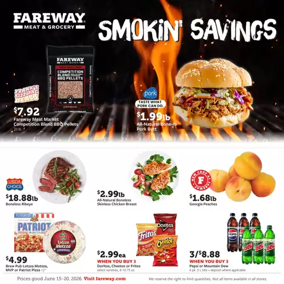 Fareway catalogue | Current bargains and offers | 2026-06-15T00:00:00.000Z - 2026-06-20T00:00:00.000Z
