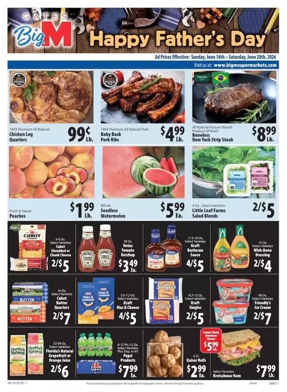 BigM Supermarkets catalogue | Our best offers for you | 2026-06-14T00:00:00.000Z - 2026-06-20T00:00:00.000Z