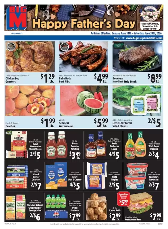 BigM Supermarkets catalogue | Great offer for all customers | 2026-06-14T00:00:00.000Z - 2026-06-20T00:00:00.000Z