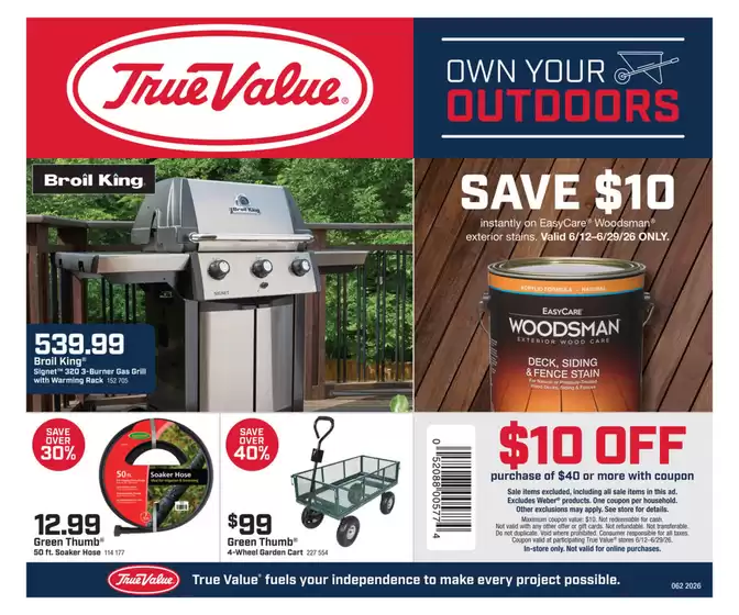 True Value catalogue | New offers to discover | 2026-06-12T00:00:00.000Z - 2026-06-29T00:00:00.000Z