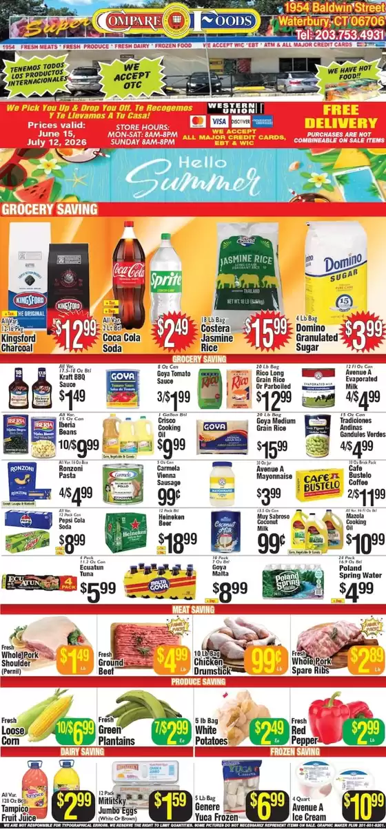 Compare Foods catalogue | Wide range of offers | 2026-06-15T00:00:00.000Z - 2026-07-12T00:00:00.000Z