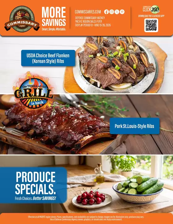 Commissary catalogue | Discounts and promotions | 2026-06-15T00:00:00.000Z - 2026-06-28T00:00:00.000Z