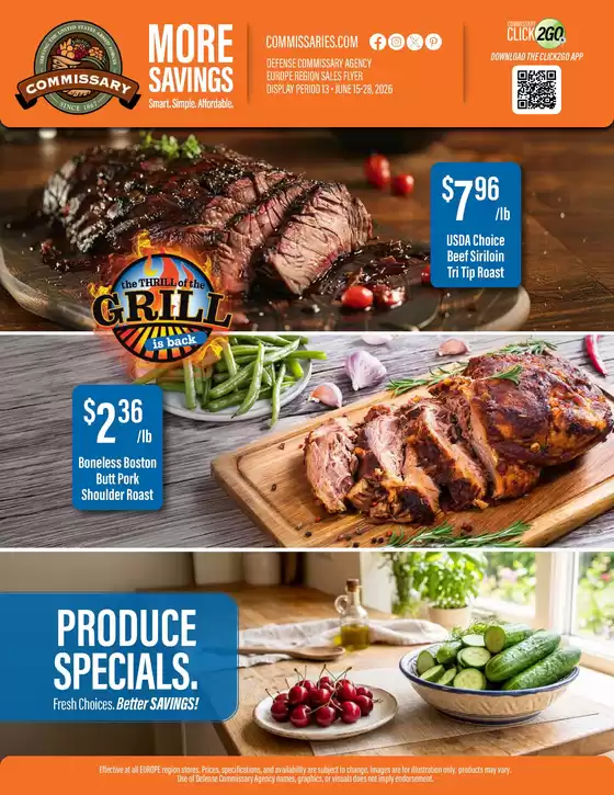 Commissary catalogue | Top deals and discounts | 2026-06-15T00:00:00.000Z - 2026-06-28T00:00:00.000Z