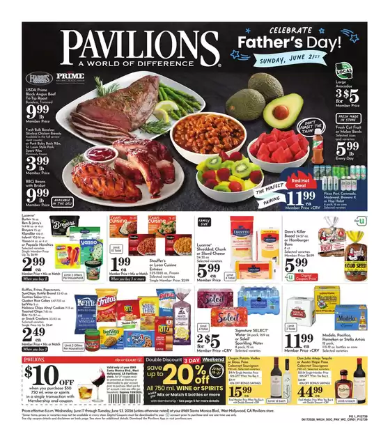 Pavilions catalogue in Encino CA | Weekly Ad | 2026-06-17T00:00:00.000Z - 2026-06-23T00:00:00.000Z