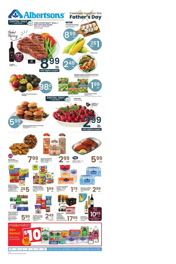 Albertsons catalogue | Discover attractive offers | 2026-06-17T00:00:00.000Z - 2026-06-23T00:00:00.000Z