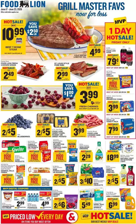Food Lion catalogue | Attractive special offers for everyone | 2026-06-17T00:00:00.000Z - 2026-06-23T00:00:00.000Z