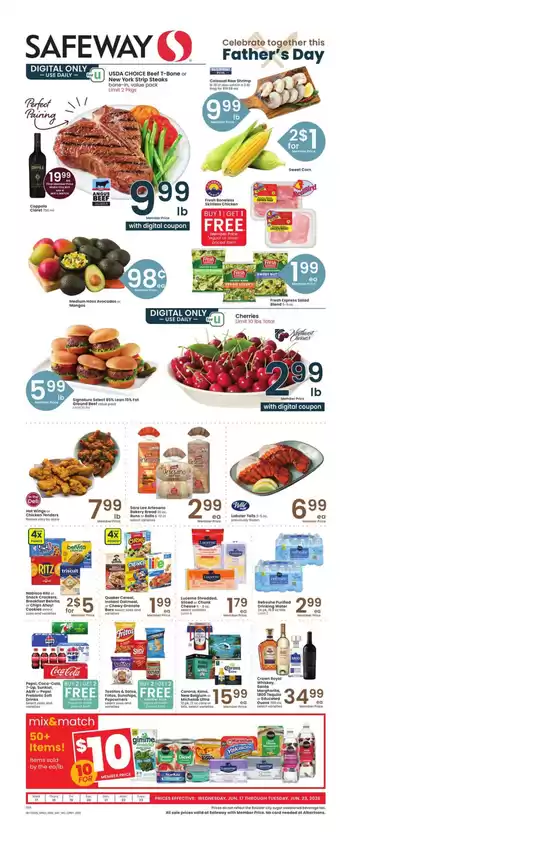Safeway catalogue | Discounts and promotions | 2026-06-17T00:00:00.000Z - 2026-06-23T00:00:00.000Z