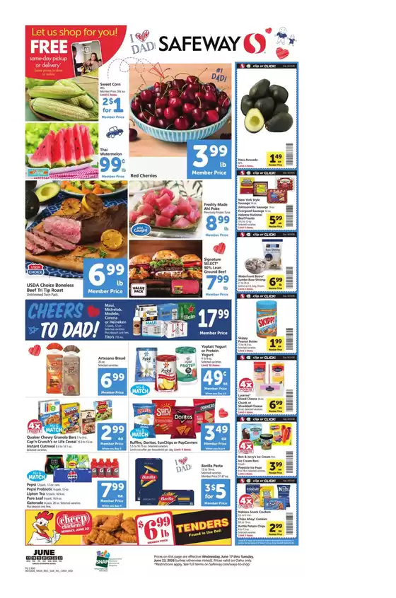 Safeway catalogue | New offers to discover | 2026-06-17T00:00:00.000Z - 2026-06-23T00:00:00.000Z